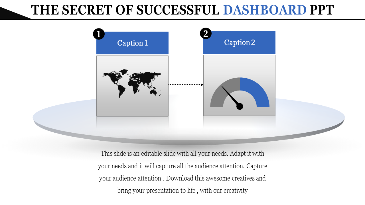 dashboard ppt-The Secret of Successful DASHBOARD PPT